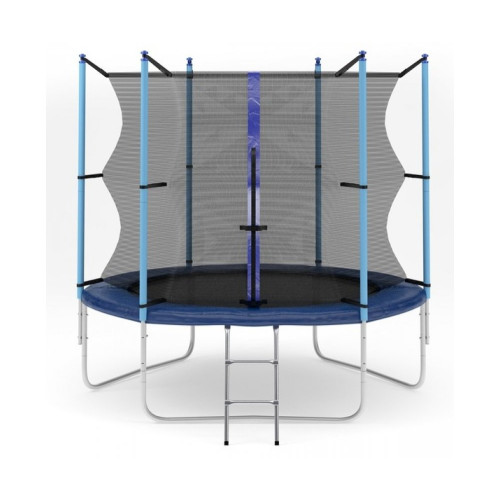 Купить Батут  Hop-Sport 8FT 244 см blue с внутренней сеткой в Киеве - фото №1